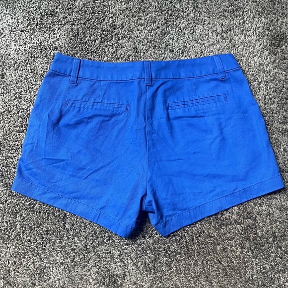 J. Crew Women’s Royal Blue Chino Shorts 3.5 Inch Size 6 - Picture 2 of 3